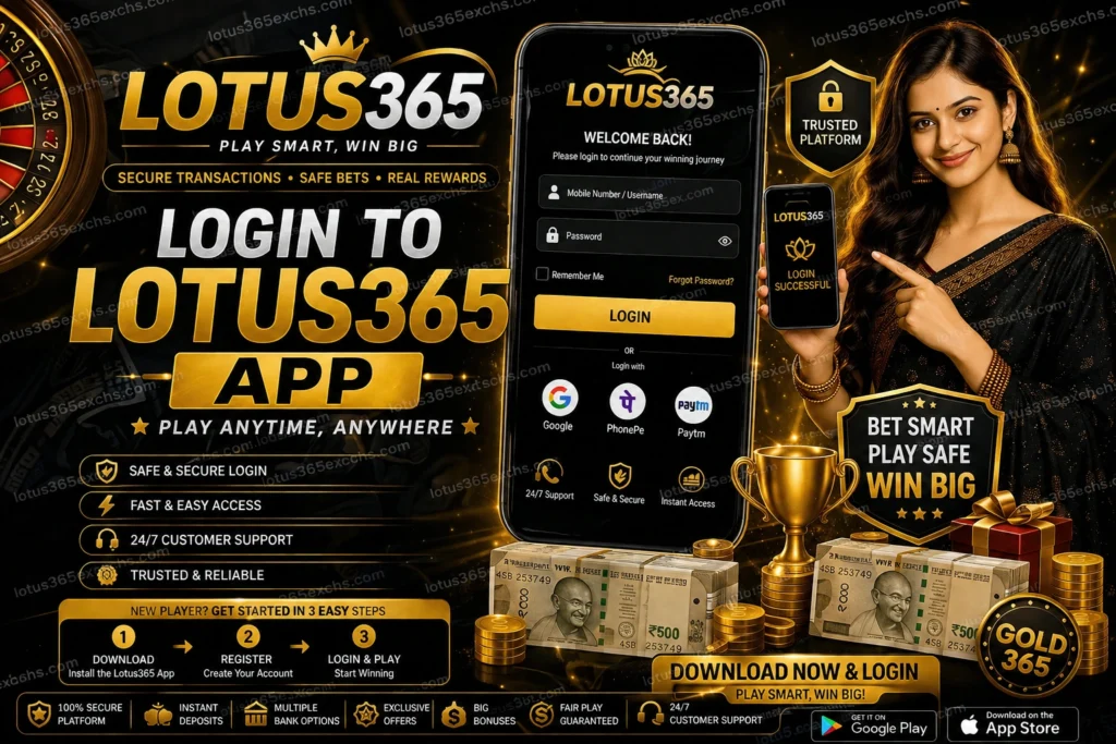 Lotus365 Login App